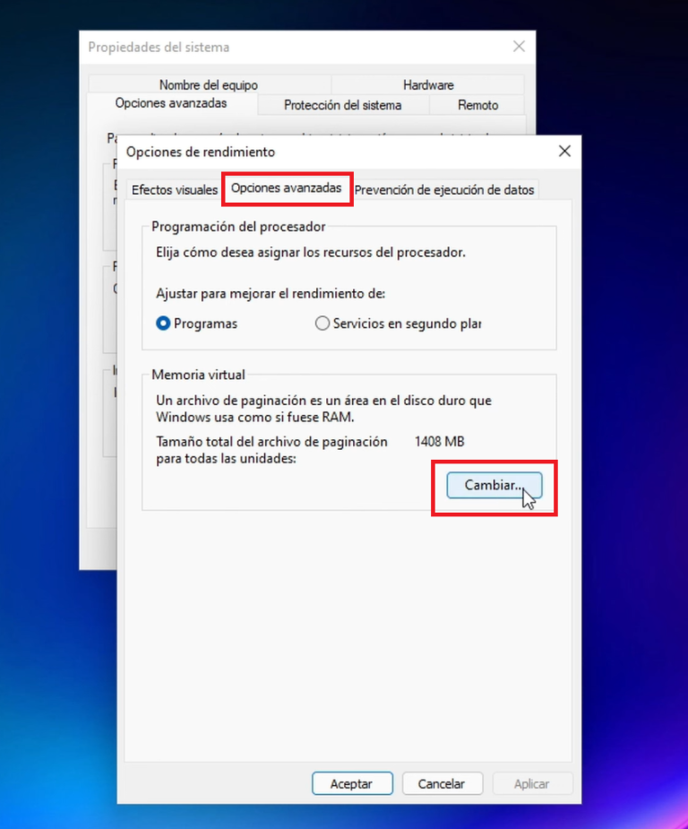 Cómo Configurar MEMORIA VIRTUAL en WINDOWS 10 11 para Mejorar