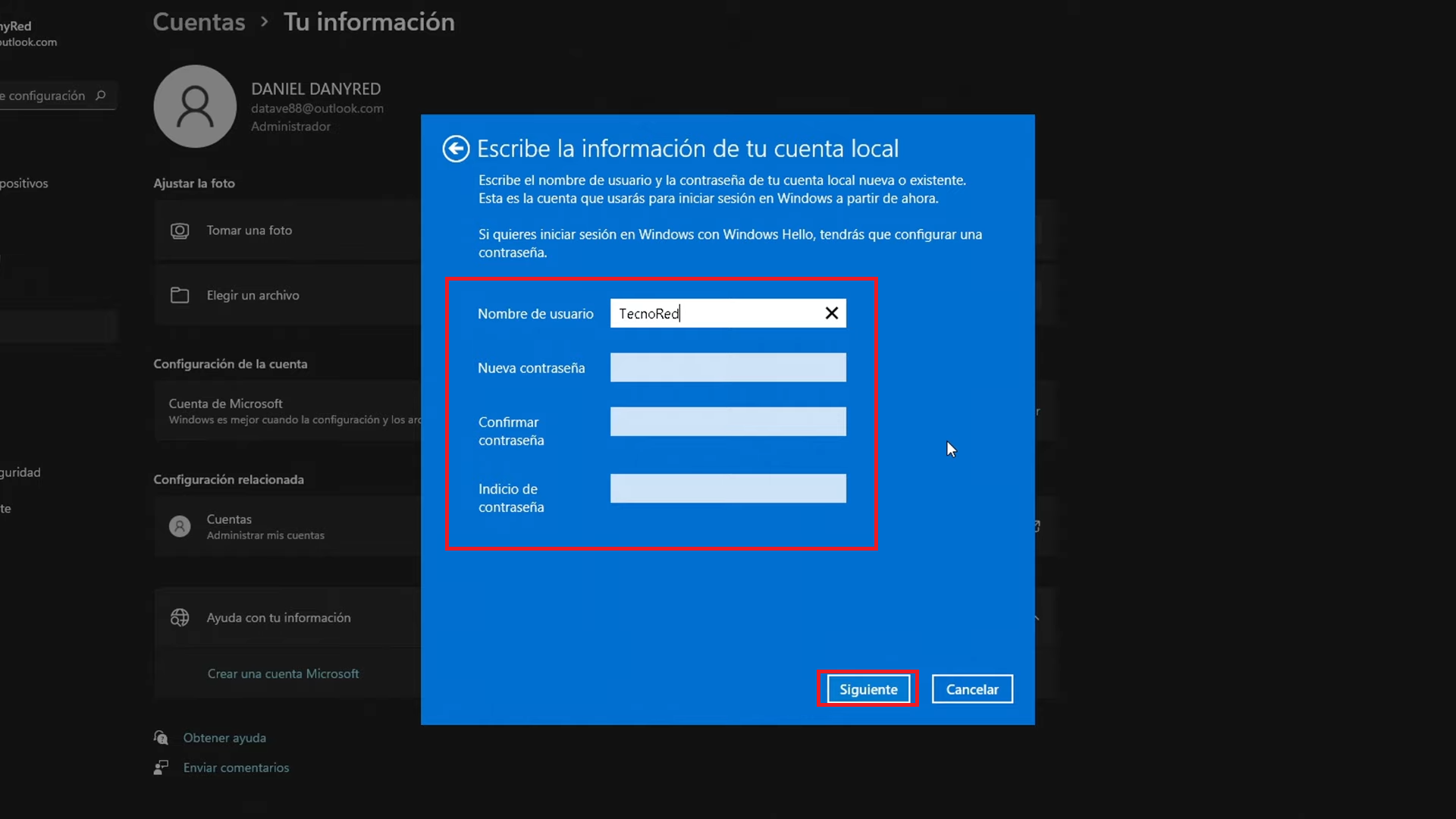 Tutorial C Mo Desvincular Una Cuenta De Microsoft En Windows