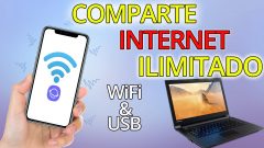 COMPARTE SIN RESTRICCIONES TU INTERNET ILIMITADO – Compartir Datos Ilimitados Cable y WiFi