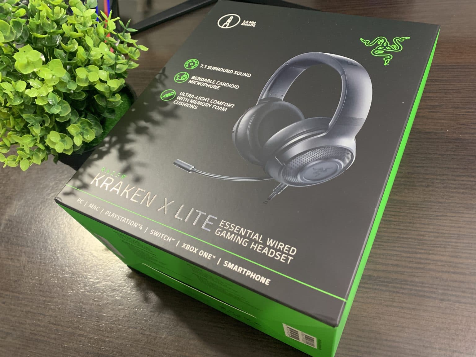 Razer kraken x lite как подключить микрофон к ноутбуку