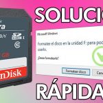 Formatee el disco en la unidad para usarlo caratula