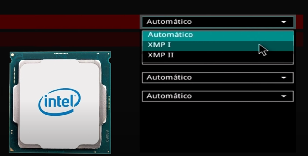 XMP para procesadores Intel 
