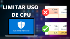 ☑ Limitar uso de CPU a Windows Defender (Solución CPU al 100%)