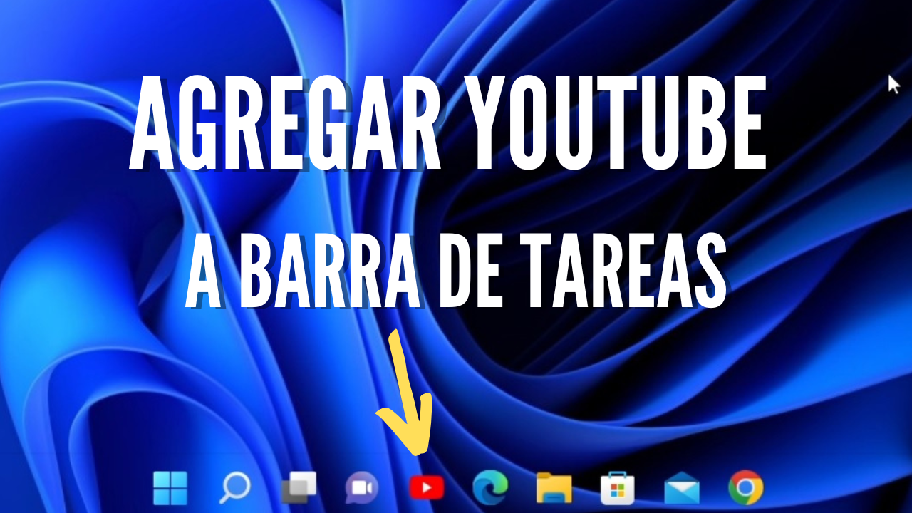📌Cómo agregar YouTube a tu Barra de Tareas - TecnoRed.org