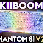 Teclado Keyboom Phantom 81 Versión 2: La Maravilla Transparente en el Mundo de los Teclado...