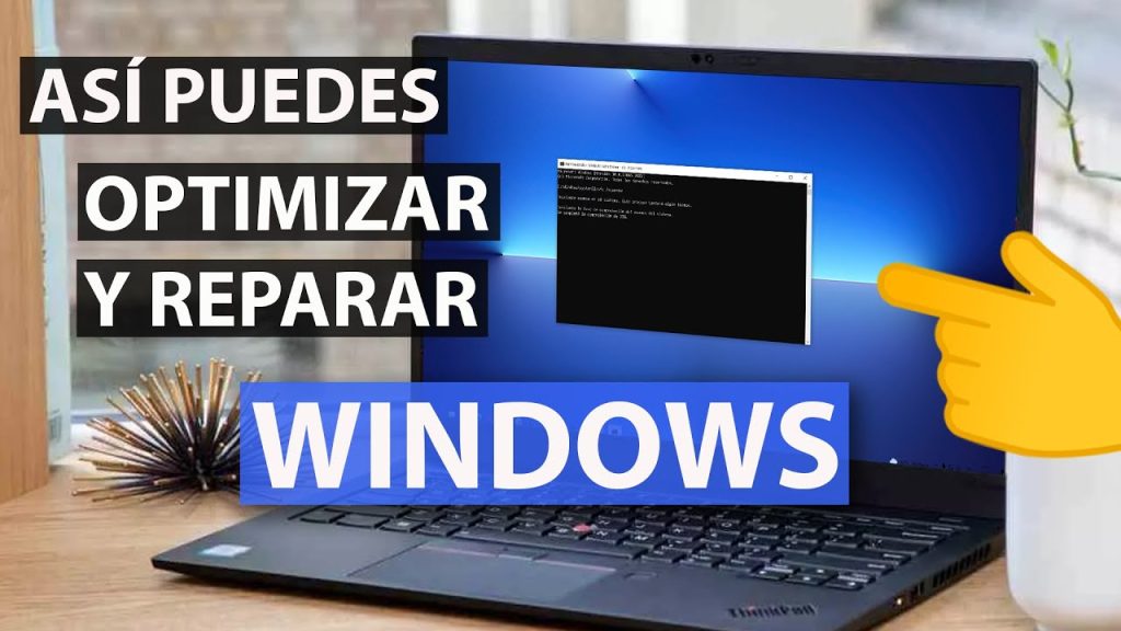 omandos para Optimizar y Reparar Windows desde CMD