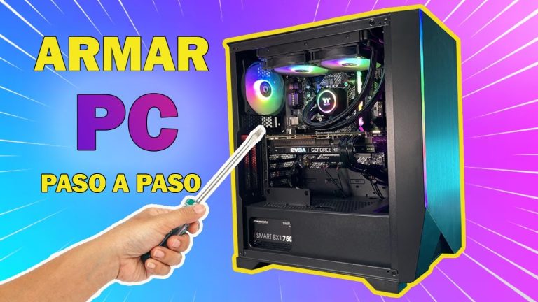 Cómo Armar Una Pc Gamer Paso A Paso ⚡ Super Guía