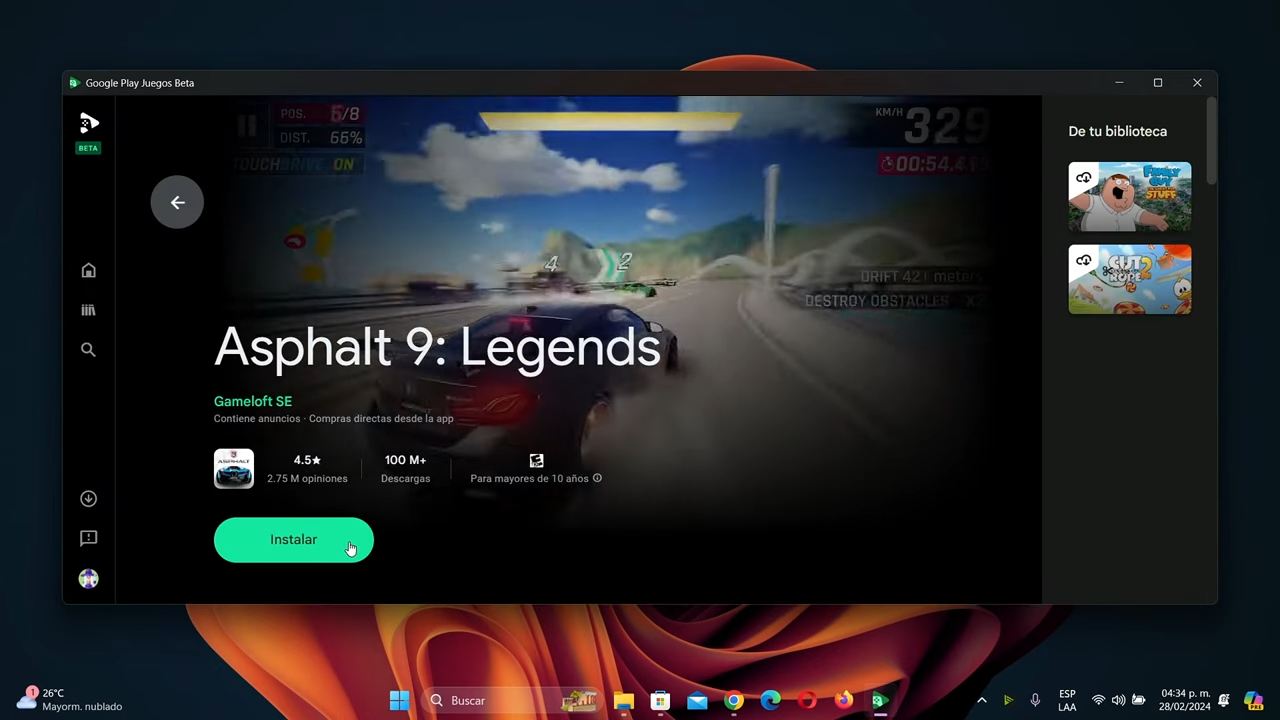Cómo Instalar Google Play Games para Jugar en PC con #windows ...