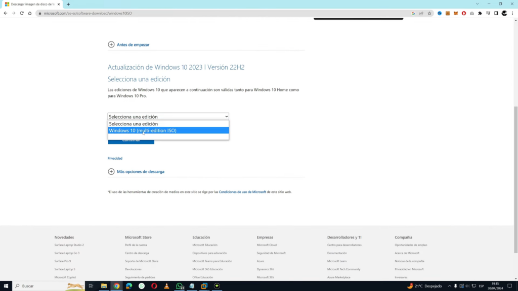 Windows 10 (multi edition ISO)