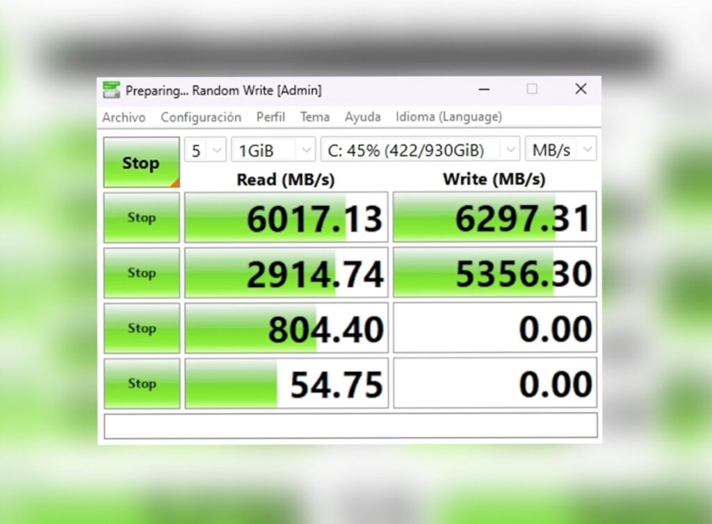 velocidades de ssd nvme pcie 3.0, 4.0 y 5.0