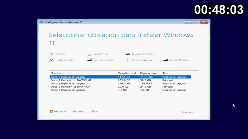 instalar windows 11