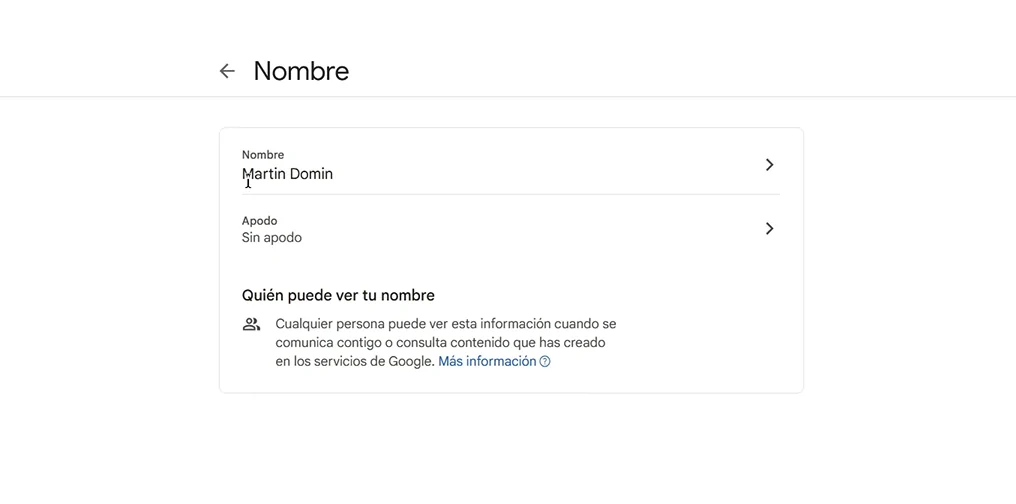 Cómo Cambiar el Nombre de tu Correo Gmail