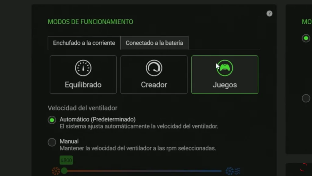 Perfil de Rendimiento en Laptops Gamer Razer Blade