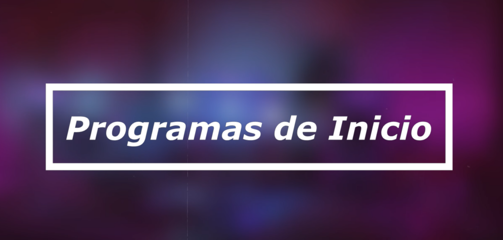 Desactivar Programas de Inicio