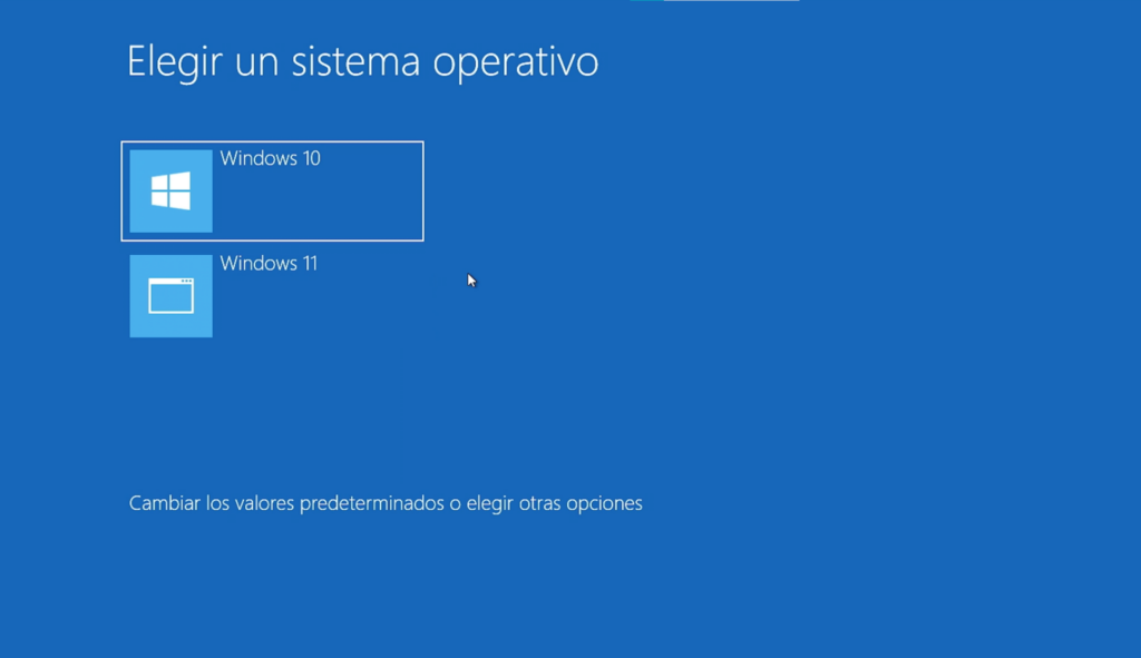 Configuración del Arranque Dual