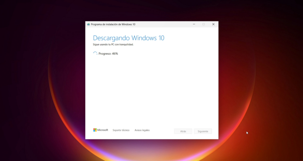 Descarga el Archivo ISO de Windows 10