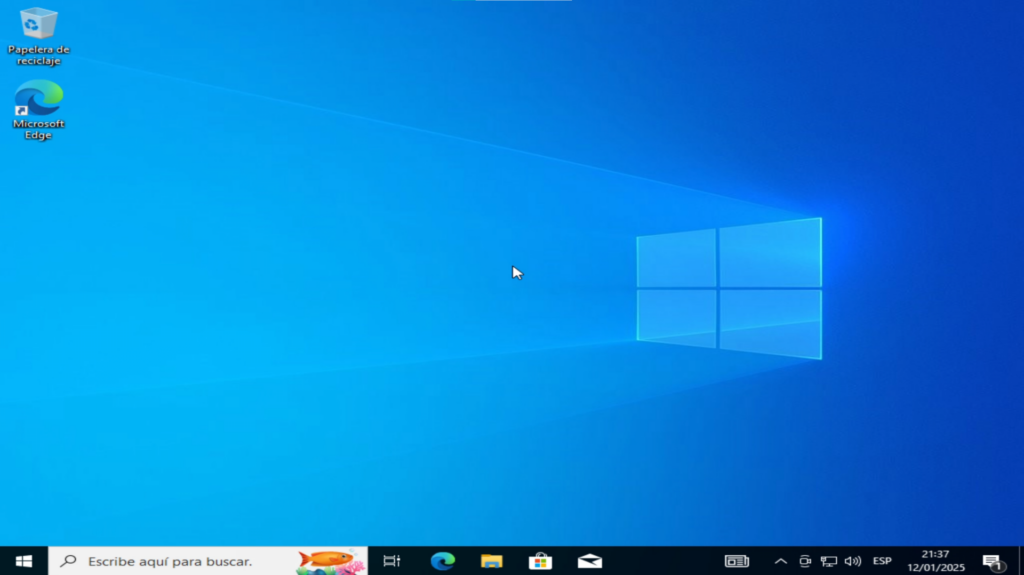 volver a Windows 10