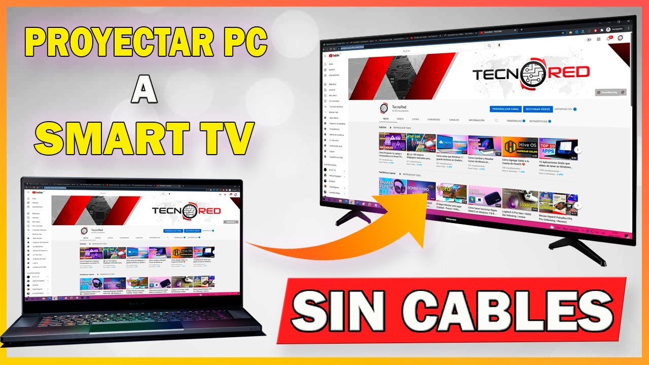 Cómo Conectar tu Laptop o PC a un Smart TV Sin Cables en 2025