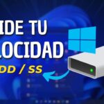como medir la velocidad de disco