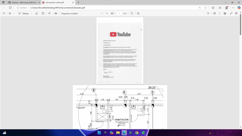 Verifica el archivo generado