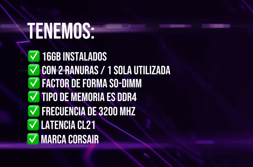 Interpreta los resultados