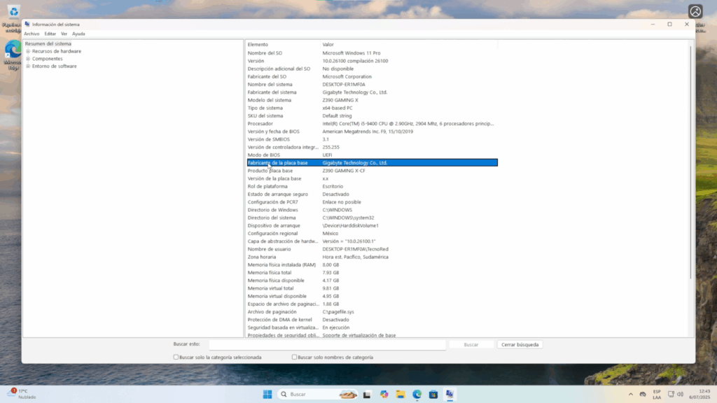 Usa herramientas de Windows