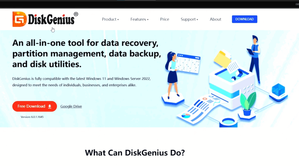 Instalar DiskGenius