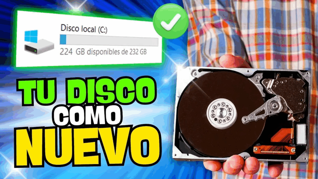 Usar el Disco Viejo como Almacenamiento