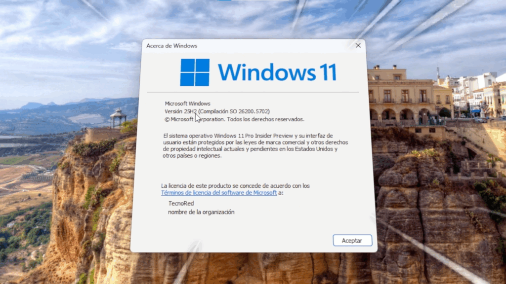Qué es Windows 11 25H2