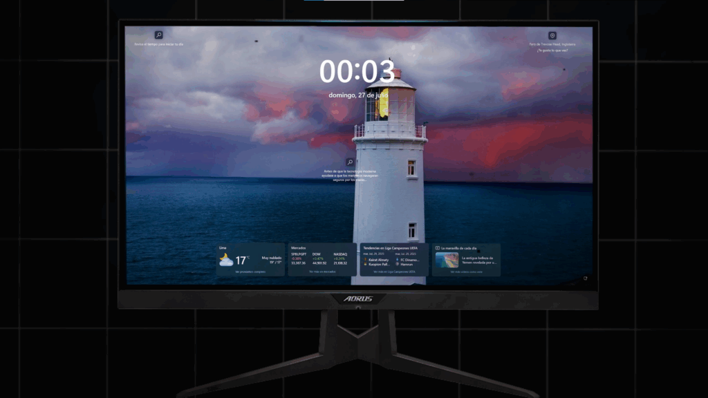 Pantalla de Bloqueo con Widgets