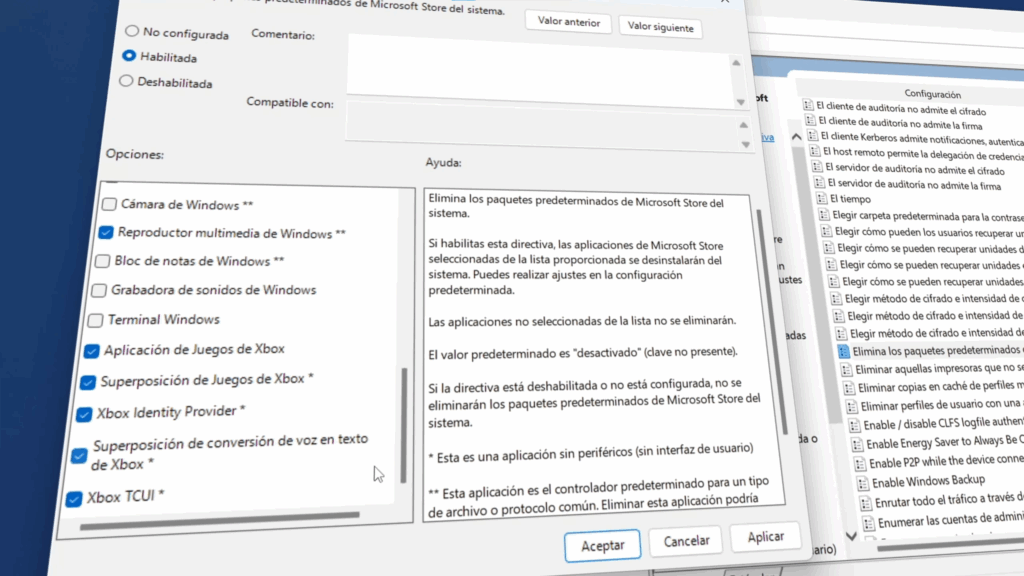 Eliminar Aplicaciones Preinstaladas (Bloatware)