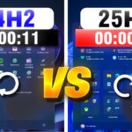 Windows 11 25H2 VS 24H2