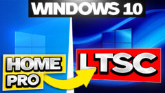 Cómo PASAR de Windows 10 Pro a Windows 10 LTSC sin Formatear [Guía 2025]
