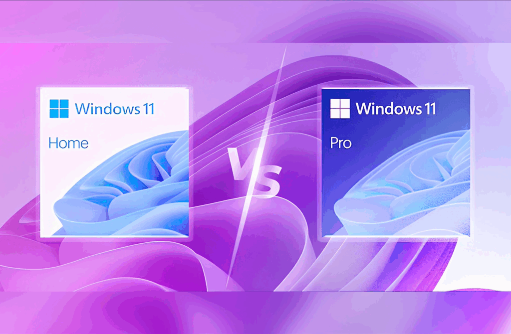 Diferencias clave entre Windows 11 Home y Windows 11 Pro