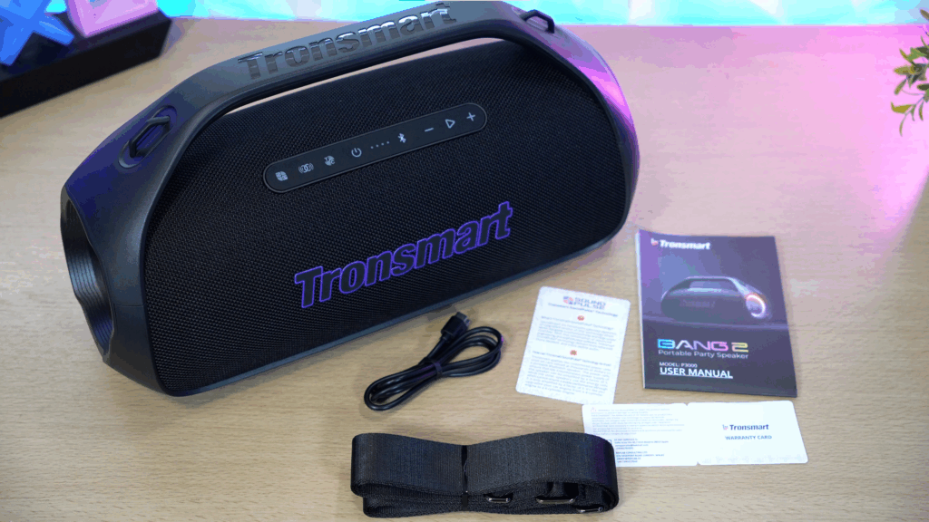 Unboxing: ¿Qué incluye la caja del Tronsmart Bang 2?