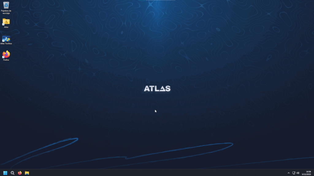 Cambios visibles después de aplicar AtlasOS