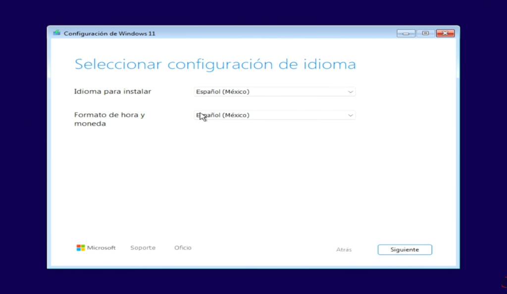 Proceso de instalación de Windows 11 LTSC