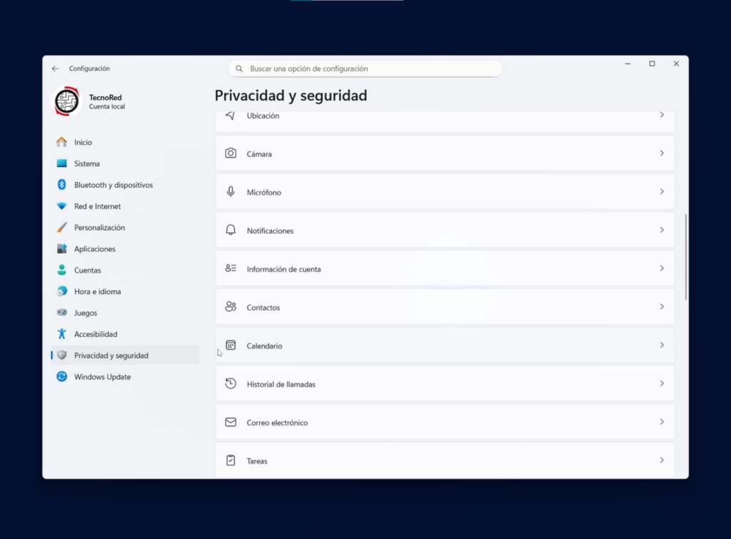 Controla los Permisos de Aplicaciones