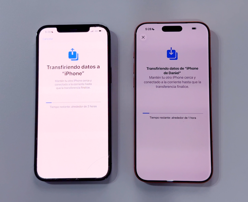 Paso 5: Comienza la Transferencia