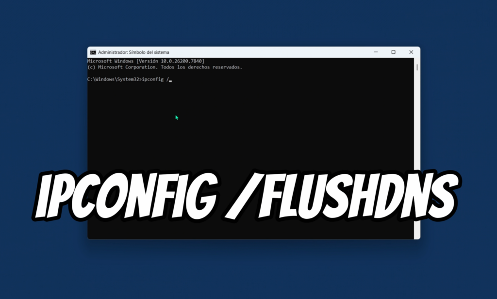 Limpiar caché DNS (El paso secreto para errores de internet)