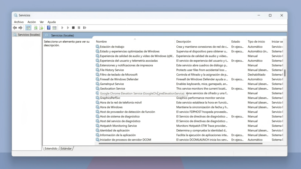 Servicios de Windows: donde viven muchas funciones importantes
