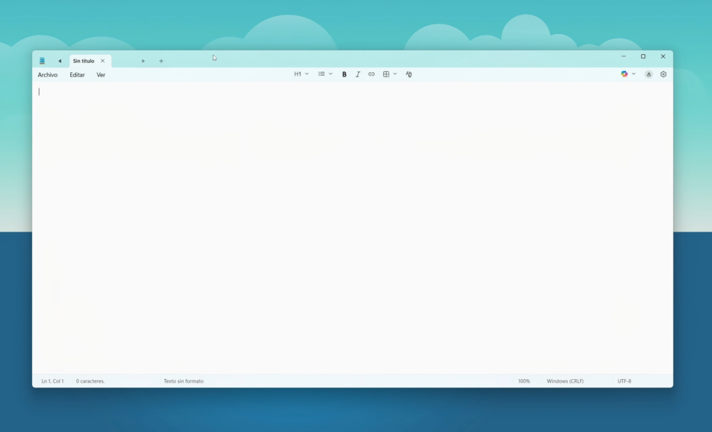 Bloc de notas: edición rápida para logs y texto
