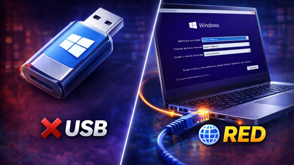 Cómo Instalar Windows por Red en Simples Pasos