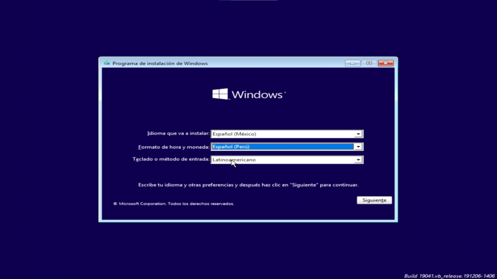 Rendimiento y velocidad de la instalación