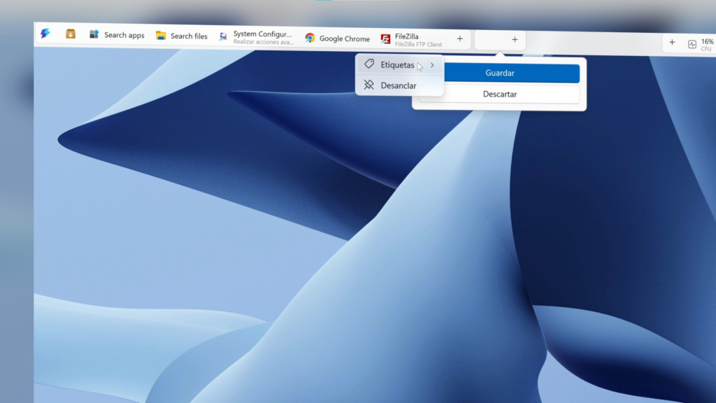 El Nuevo Dock Oculto de Windows 11