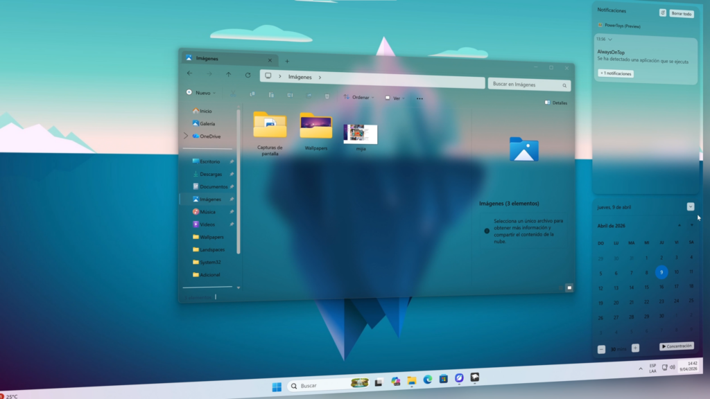 Cómo Hacer que Windows 11 Sea Totalmente Transparente y Parezca Otro Sistema