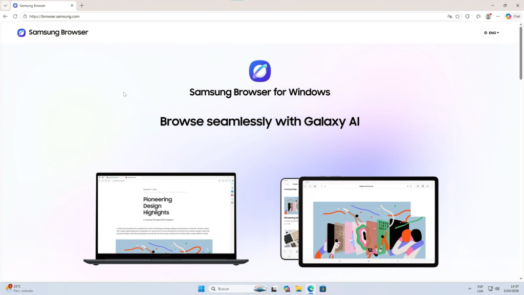 Cómo descargar e instalar el navegador de Samsung en Windows