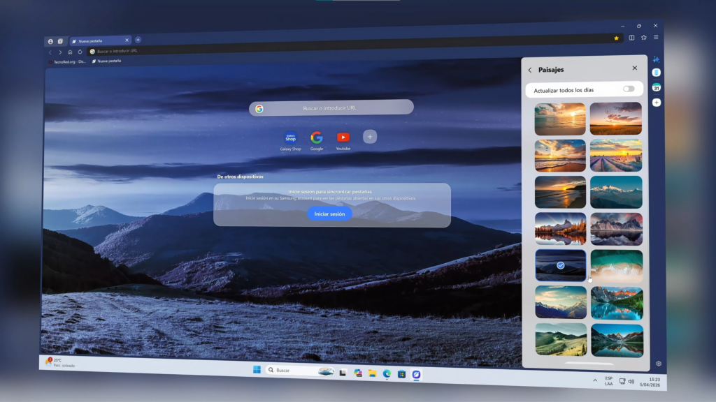 Primeras impresiones: una interfaz limpia y fácil de usar
