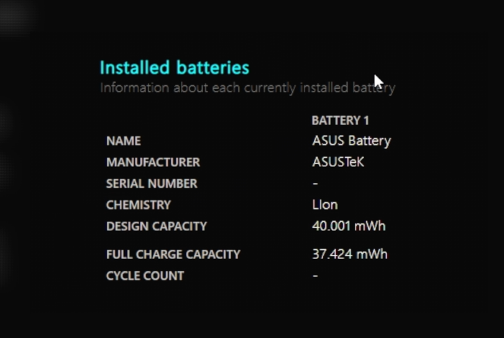 Cómo ver el estado de la batería en Windows