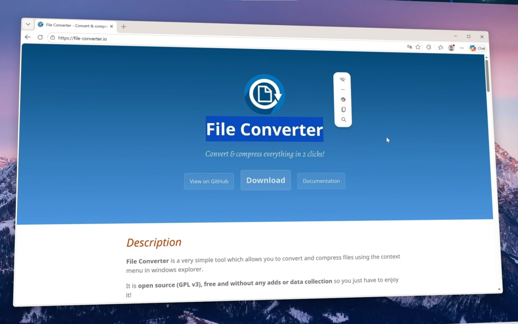 File Converter – Convierte archivos con clic derecho